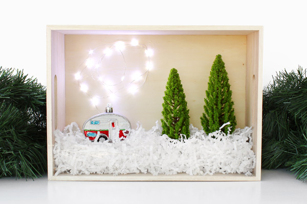 Download Christmas Crafts Diy Shadow Box Easy Craft Diy PSD Mockup Templates